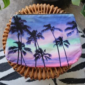 Samudra Tropical Palm Tree Clutch